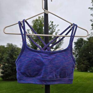 Athleta bra in blue/multicolor